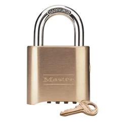Master Lock MASTER BRASS COMBINATION PADLOCK 0176