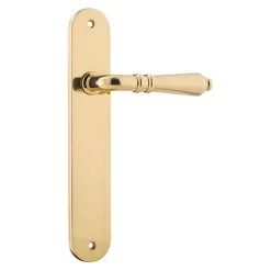 IVER DOOR LEVER SARLAT OVAL BACKPLATE
