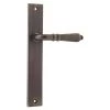 IVER DOOR LEVER SARLAT RECTANGULAR BACKPLATE