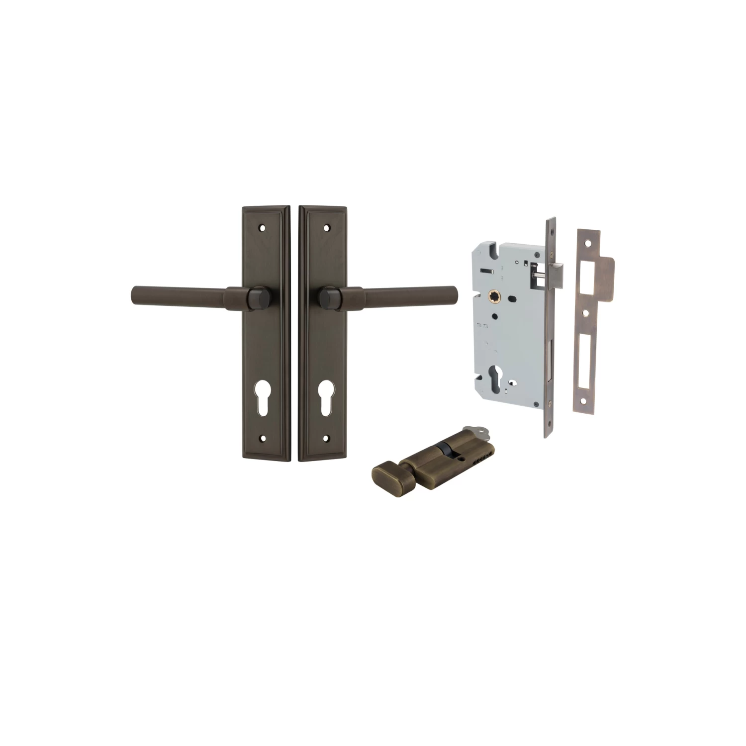 IVER DOOR LEVER HELSINKI STEPPED BACKPLATE - KIT - Image 7