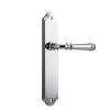 IVER DOOR LEVER VERONA SHOULDERED BACKPLATE