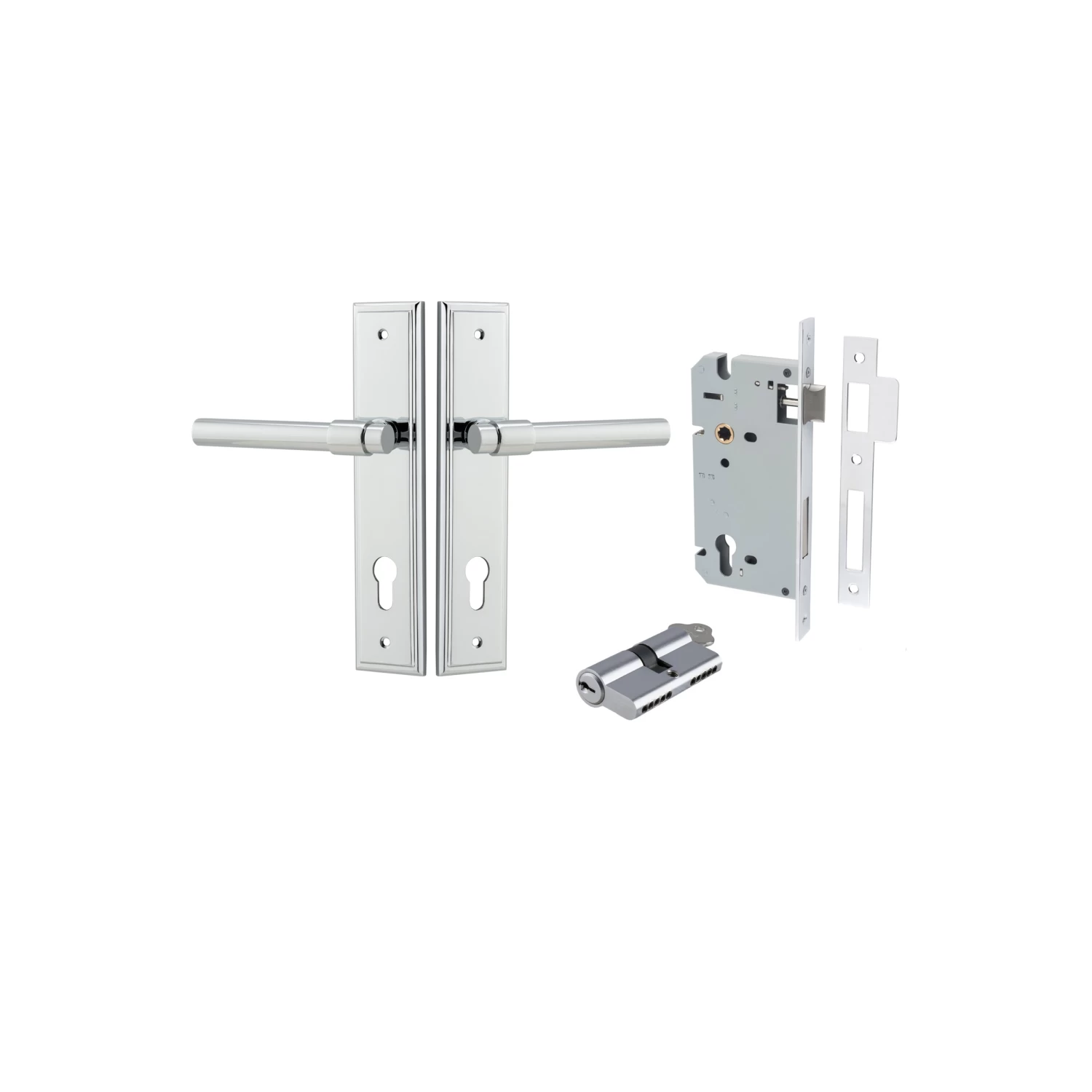 IVER DOOR LEVER HELSINKI STEPPED BACKPLATE - KIT - Image 12