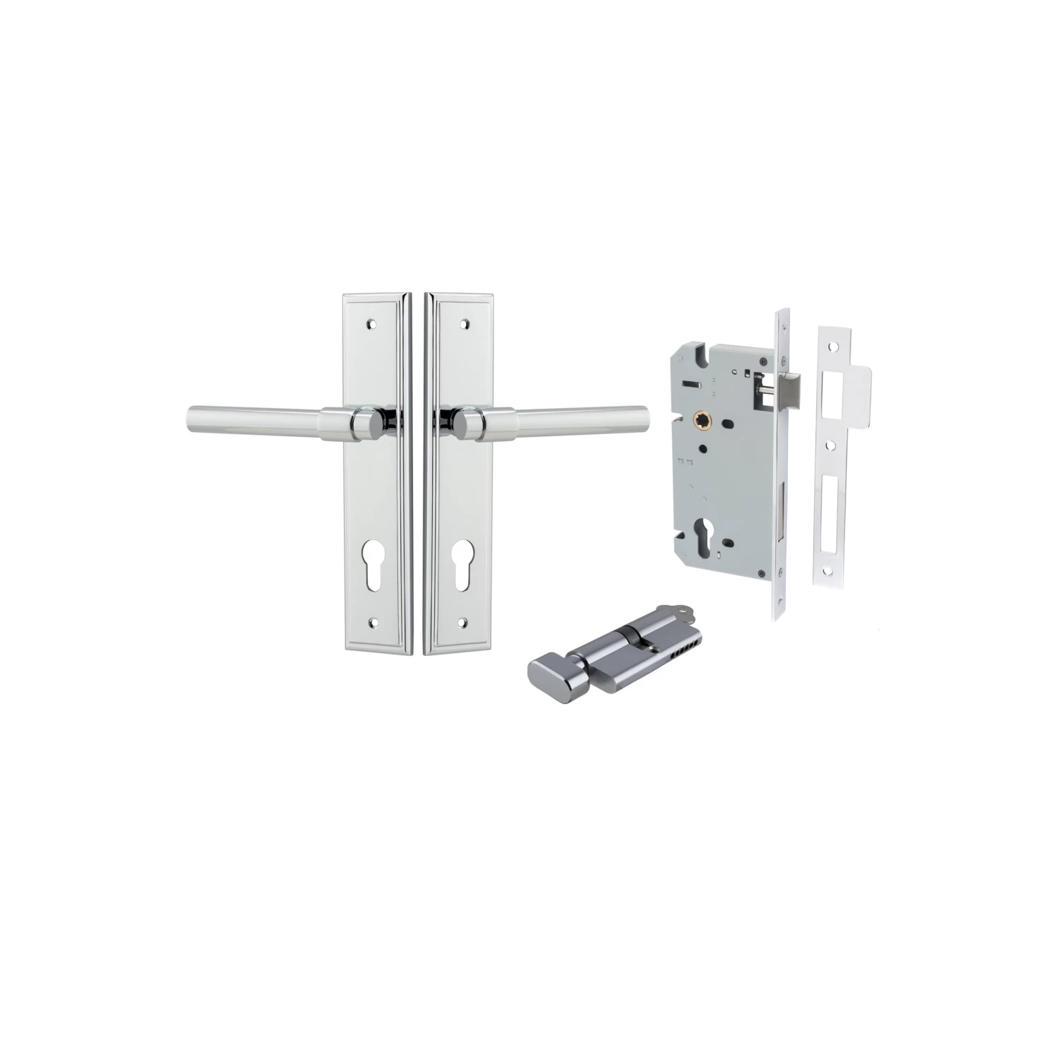 IVER DOOR LEVER HELSINKI STEPPED BACKPLATE - KIT - Image 9