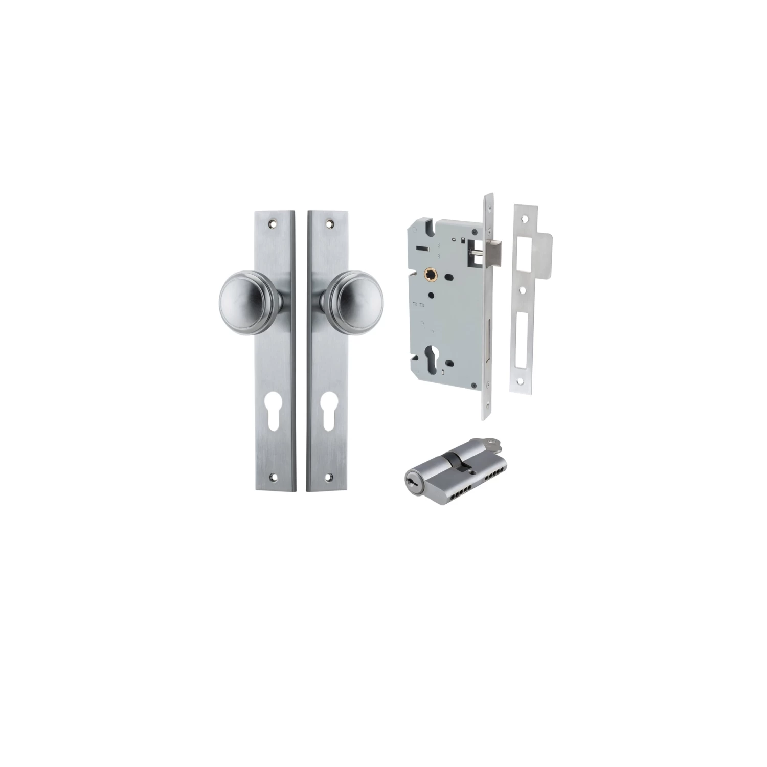 IVER DOOR KNOB PADDINGTON RECTANGULAR BACKPLATE - KIT - Image 19