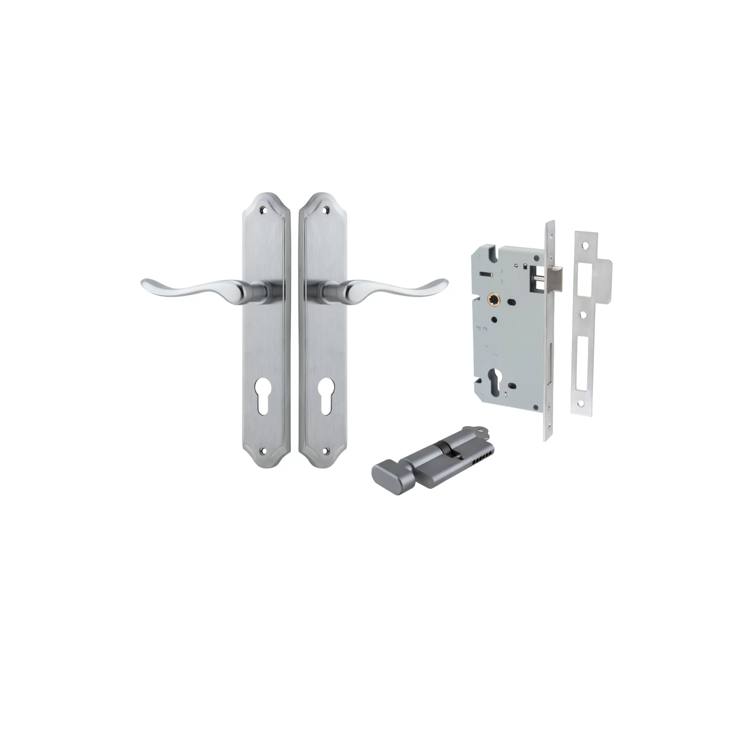 IVER DOOR LEVER STIRLING SHOULDERED BACKPLATE - KIT - Image 16