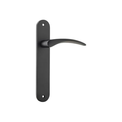 IVER DOOR LEVER OXFORD OVAL BACKPLATE - Image 3