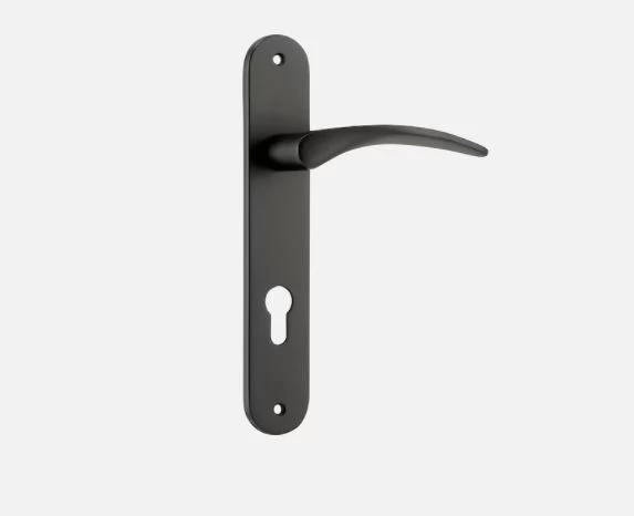 IVER DOOR LEVER OXFORD OVAL BACKPLATE - Image 7