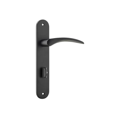 IVER DOOR LEVER OXFORD OVAL BACKPLATE - Image 9