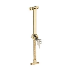 TRADCO CASEMENT STAY SS LOCKING TELESCOPIC-STAINLESS STEEL