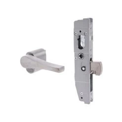 LOCKWOOD 3542 MORTICE DEADLOCK & CYLINDER MOUNTED ESCAPE TURN