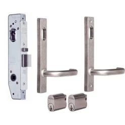 LOCKWOOD 3782 ALUMINIUM DOOR DOUBLE CYLINDER KIT