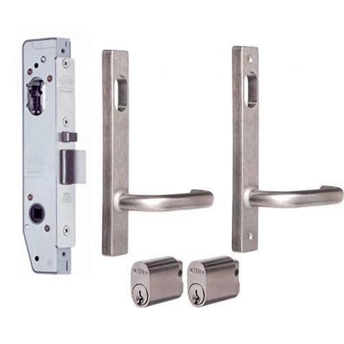 LOCKWOOD 3782 ALUMINIUM DOOR DOUBLE CYLINDER KIT