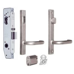 LOCKWOOD 3782 ALUMINIUM DOOR CYLINDER/TURNSNIB KIT