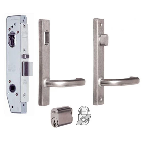 LOCKWOOD 3782 ALUMINIUM DOOR CYLINDER/TURNSNIB KIT