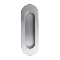 ZANDA OVAL FLUSH PULL - CONCEALED FIXING
