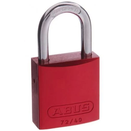 ABUS ALUMINIUM PADLOCK 72/40 (VARIOUS COLOURS) - Image 6