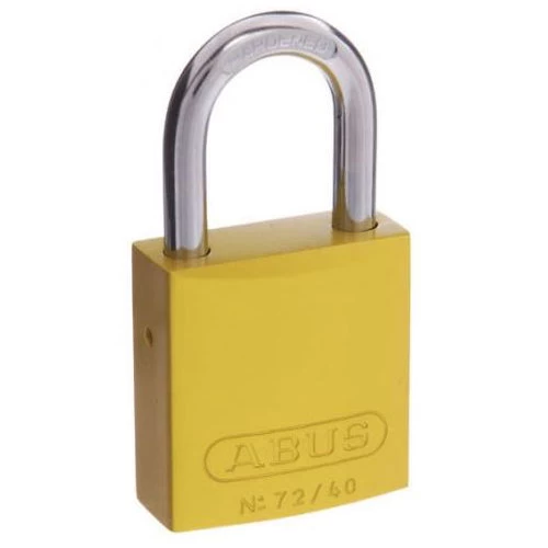 ABUS ALUMINIUM PADLOCK 72/40 (VARIOUS COLOURS) - Image 8