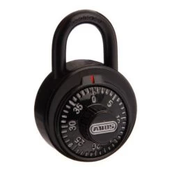 ABUS 78KC/50 COMBINATION PADLOCK ANTI SHIM BLACK 78KC50NKA501