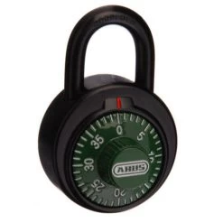 ABUS 78KC/50 COMBINATION PADLOCK ANTI SHIM GREEN 78KC50NKA509