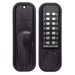BORG DIGITAL LOCK 2601 MARINE GRADE PRO BLACK