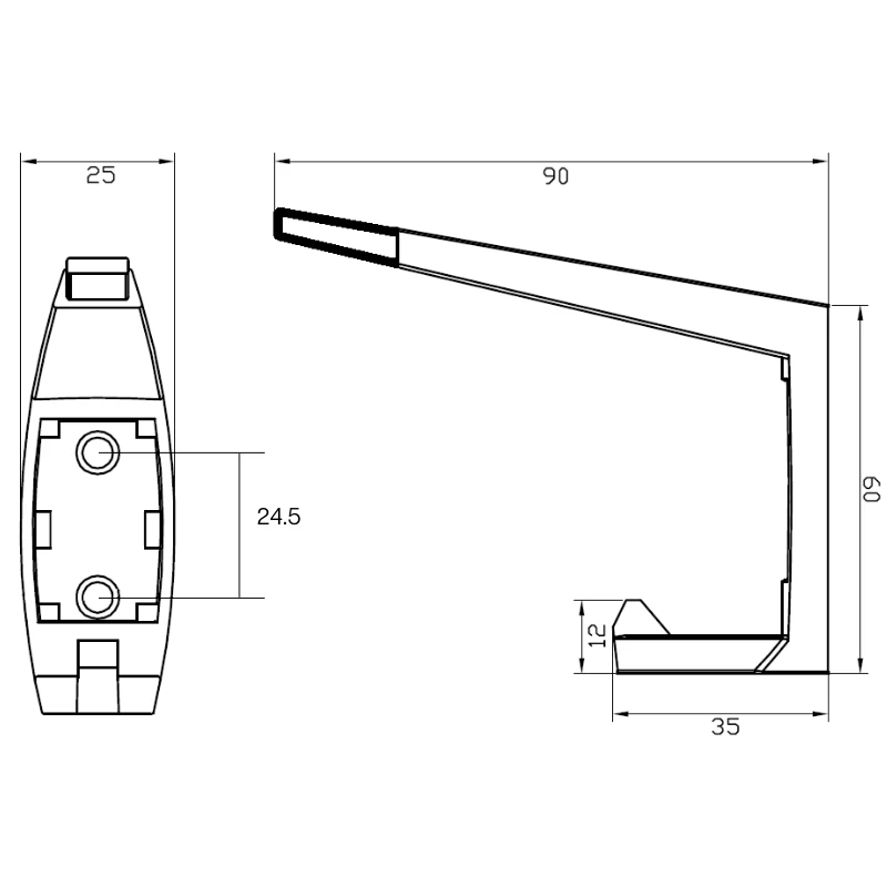 METLAM DESIGNER MODA SERIES COAT HOOK WITH BUMPER - Image 2
