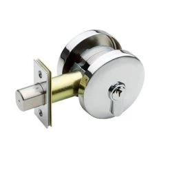 GAINSBOROUGH 1946 SMOOTH ROUND SINGLE CYLINDER DEADBOLT
