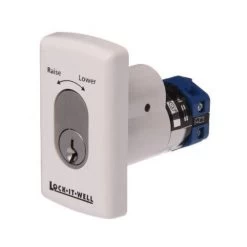 LOCK IT WELL OVAL KEY SWITCH SPRING RETURN RAISE/LOWER