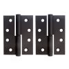 TRIO MATT BLACK LIFT OFF HINGE (PAIR) 100MM X 75MM X 2.5MM