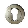 NIDUS EURO ESCUTCHEON ROUND STAINLESS STEEL