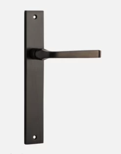 IVER DOOR LEVER ANNECY RECTANGULAR BACKPLATE