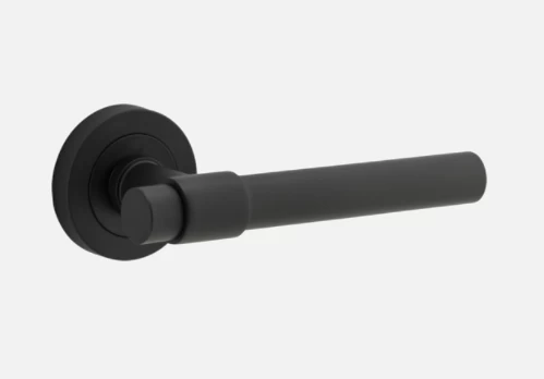 IVER DOOR LEVER HELSINKI ROUND ROSE - Image 2