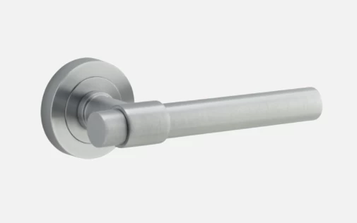 IVER DOOR LEVER HELSINKI ROUND ROSE - Image 5