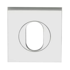 LOCKWOOD VELOCITY OVAL CYLINDER SQUARE ESCUTCHEON VSS6
