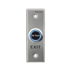 NEPTUNE TOUCHLESS EXIT - MULLION,NO/NC/C,LED,0.9mm SS