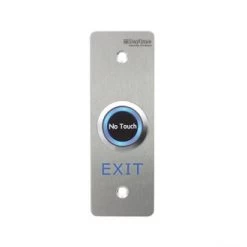 NEPTUNE TOUCHLESS EXIT - MULLION,NO/NC/C,LED,1.7mm SS