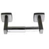 METLAM SINGLE TOILET ROLL HOLDER - CHROME PLATED ABS ROLLER