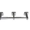 METLAM DOUBLE TOILET ROLL HOLDER - CHROME PLATED ABS ROLLERS