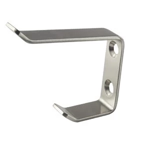 METLAM HAT AND COAT HOOK - SATIN STAINLESS STEEL